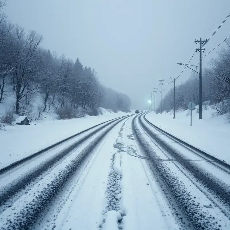 新潟 雪国道路